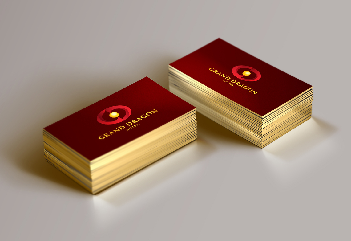 Grand Dragon Hotel - Thiết kế logo khách sạn Grand Dragon Hotel